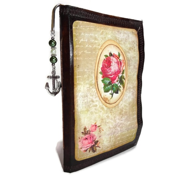 Shepherd Hook Beaded Charm Bookmark Handmade #29 - Picture 3 of 4